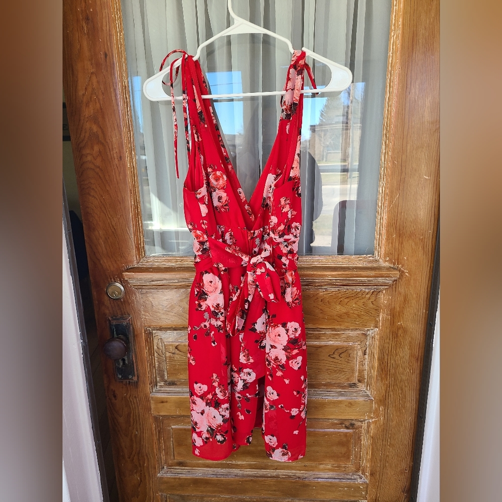 Womens Floral Dress XL